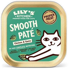 19 x 85g Lilys Kitchen Hunter\'s Hotpot katte vådfoder i pate med kylling og vildt - korn og sukkerfri