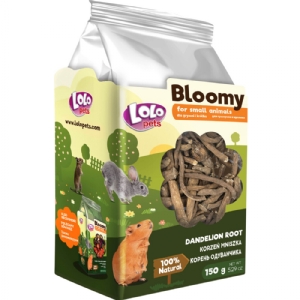 150 gr Lolo Bloomy Snack med Mælkebøtte rod til kaniner og gnavere