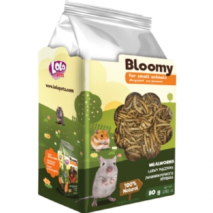 80 gr Lolo Bloomy Melorme til kaniner og gnavere