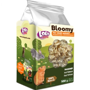 100 gr Lolo Bloomy Snack med pastinak rod til kaniner og gnavere