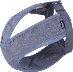 Hurtta Breezy løbetidsbukser Small - Talje 40 - 50 cm ECO black til hunhunde